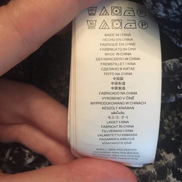 Michael Kors XL maxi cold shoulder dress ruffle bohemian cottagecore - Picture 7 of 7